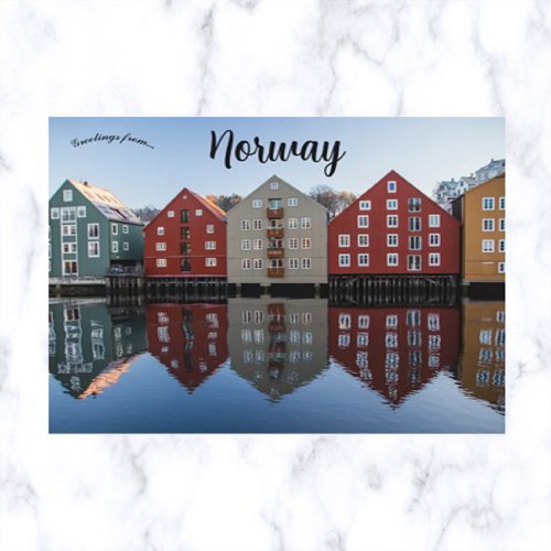 Trondheim Norway Postcard