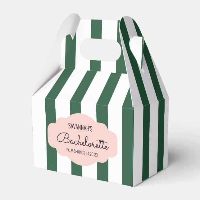 Troop Beverly Hills Bachelorette Favor Box (Front Side)