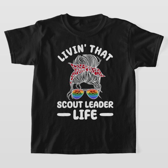 Troop Leader And Cookie Scout Cookie Dealer Bakery T-Shirt (Laydown)