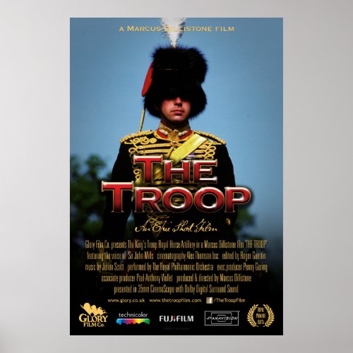 Troop Officer movie poster 61cm x 91cm