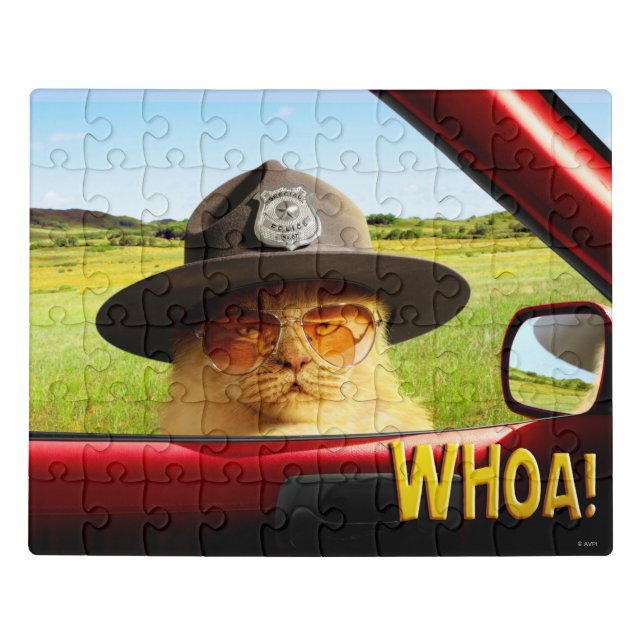 Trooper Cat Jigsaw Puzzle (Puzzle Horizontal)