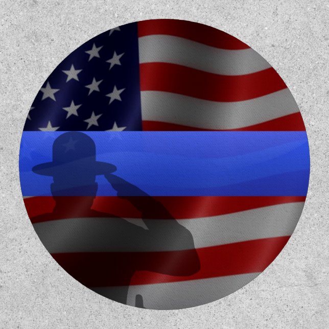 Trooper Salute Flag Patch (Front)