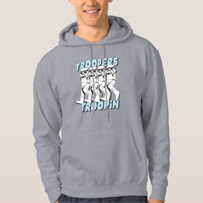 Troopers Troopin Cartoon Graphic Hoodie
