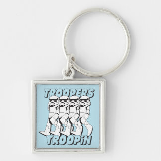 Troopers Troopin Cartoon Graphic Keychain