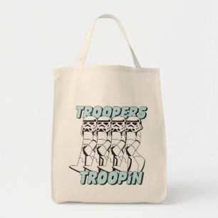 Troopers Troopin Cartoon Graphic Tote Bag