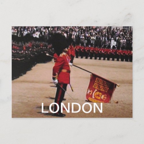 Trooping the Colours London UK postcard