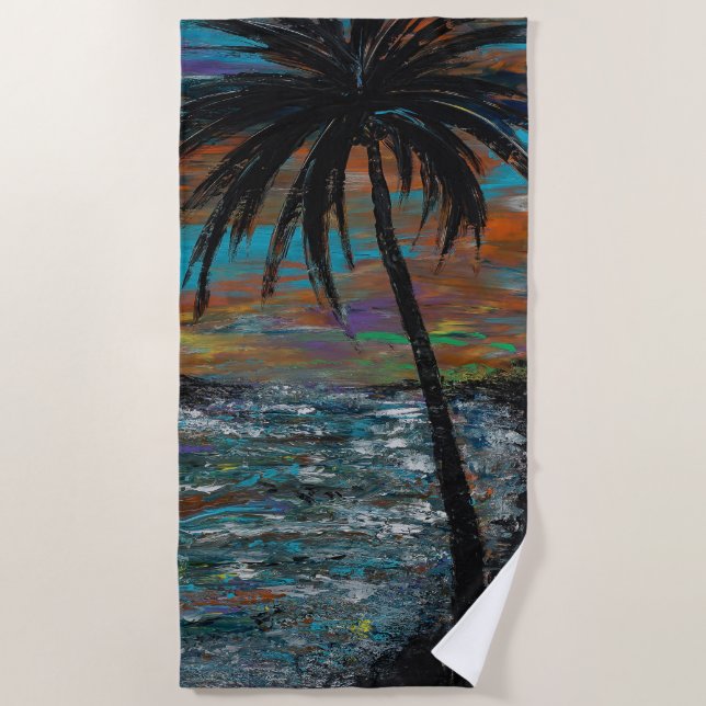 Tropaz Beach Towel (Front)