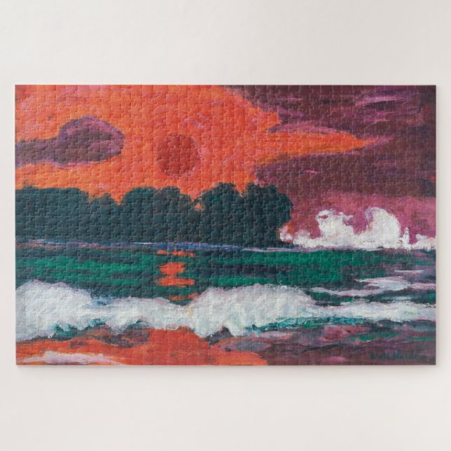 Tropensonne | Emil Nolde | Jigsaw Puzzle (Horizontal)