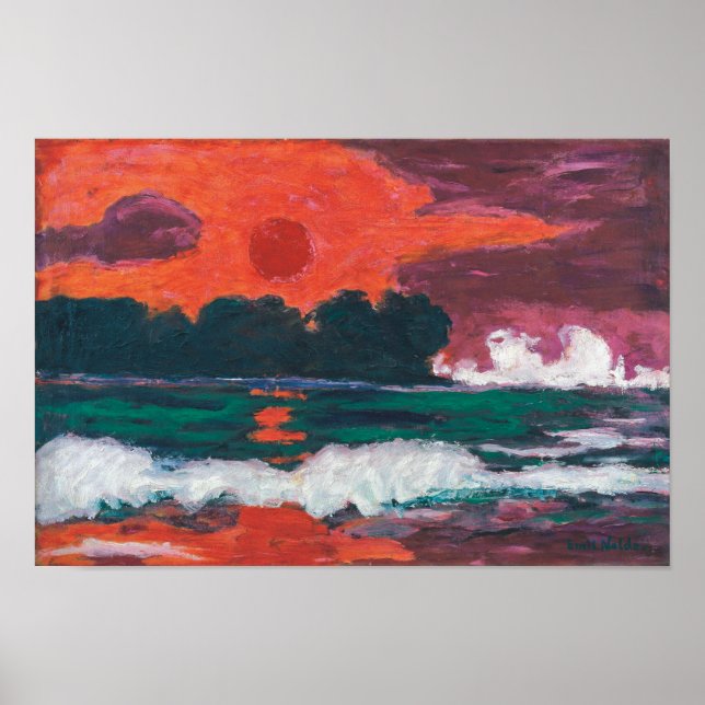 Tropensonne | Emil Nolde | Poster (Front)