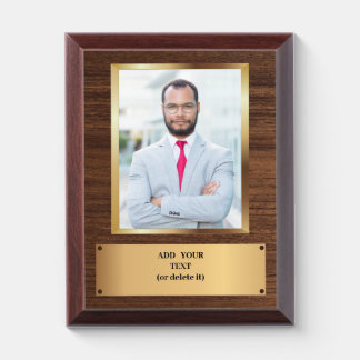 Trophies & Awards with custom photo & Text