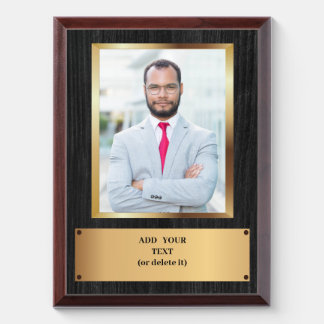 Trophies & Awards with custom photo & Text