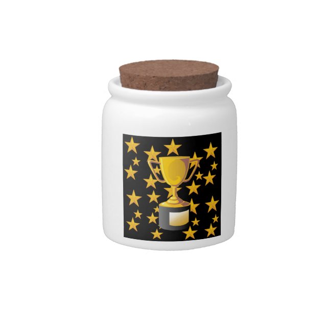 TROPHIES CANDY JAR (Front)