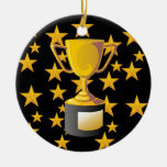 TROPHIES CERAMIC ORNAMENT