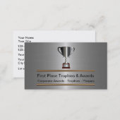 Trophy And Awards Business Cards (Front/Back)