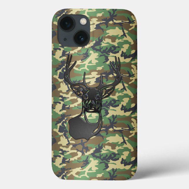 Trophy Buck Deer - Camo Case-Mate iPhone Case (Back)