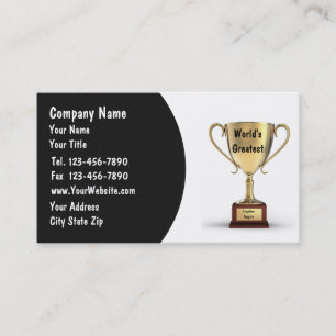 Trophy Business Cards