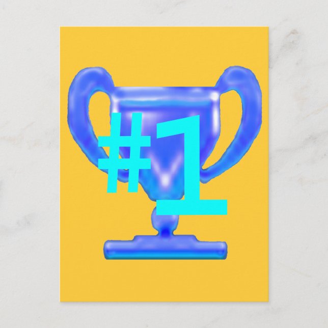 Trophy Cup jGibney The MUSEUM Zazzle Gifts Postcard (Front)