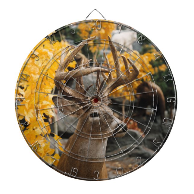 Trophy Deer Dart Board (Front)