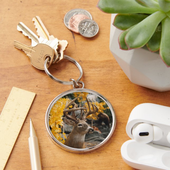 Trophy Deer Keychain (Desk)