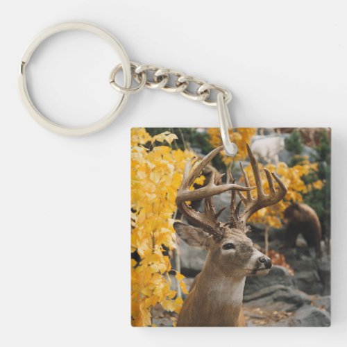 Trophy Deer Keychain