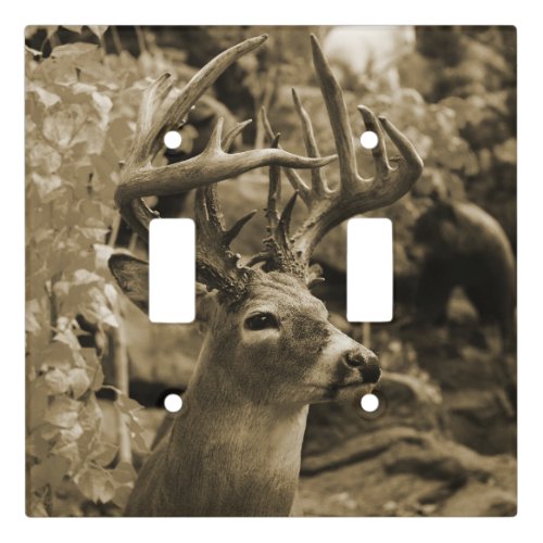 Trophy Deer Light Switch Cover