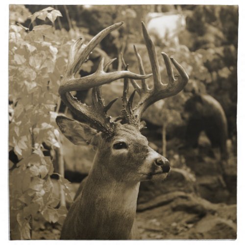 Trophy Deer Napkin