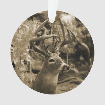 Trophy Deer Ornament by JTHoward at Zazzle
