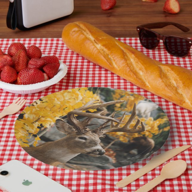 Trophy Deer Paper Plates (Picnic)