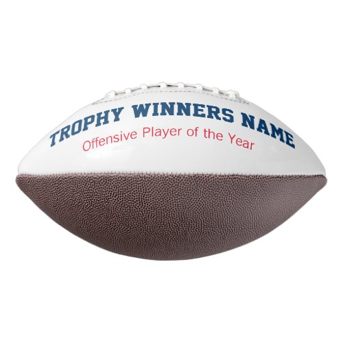 Trophy Football Customizable for Sports Banquets Football