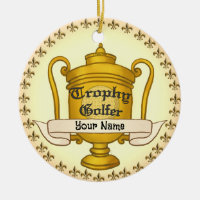 Golf Trophy Ornament