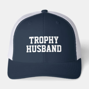 Trophy Husband cap for just married men