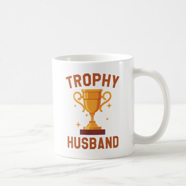 Trophy Husband Coffee Mug (Right)