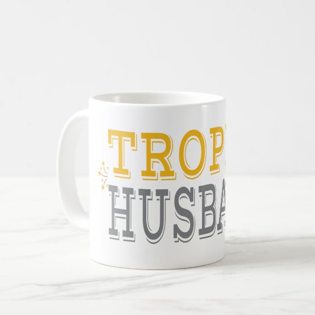 Trophy Husband Coffee Mug (Front Left)