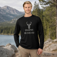 Trophy Husband Funny Men's Gift Long Sleeve