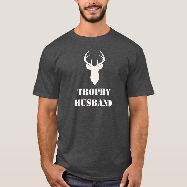 Trophy Husband Funny Men's Gift T-Shirt (Front)