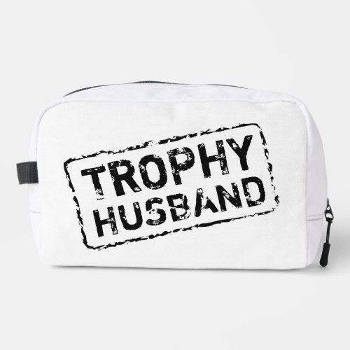 Trophy Husband funny toiletry bag travel kit