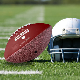Trophy Husband Mini Football: Personalized Gift Fo Football