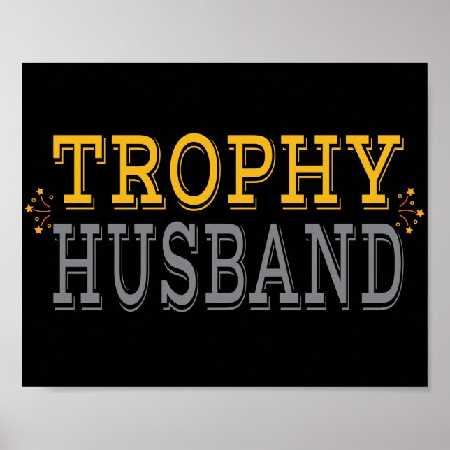 Trophy Husband Poster (Front)