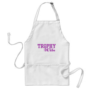 Trophy Wife Adult Apron