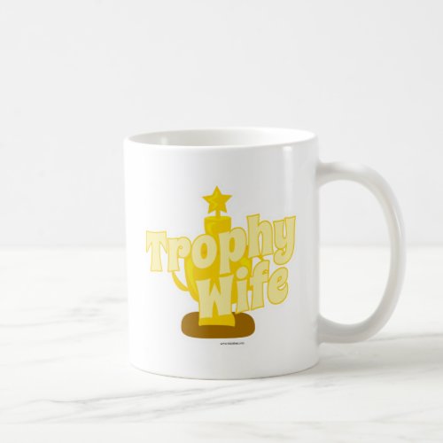 Trophy Wife Fun Winning Logo Design Coffee Mug