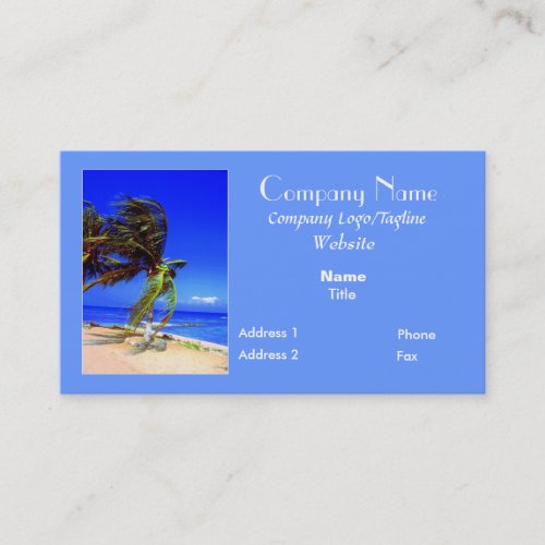 Tropic Breeze Business Card