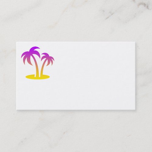 Tropic Island Business Cards