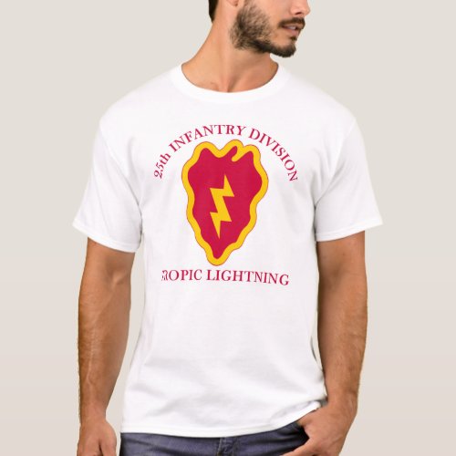 Tropic Lightning 25th ID Vet T_Shirt