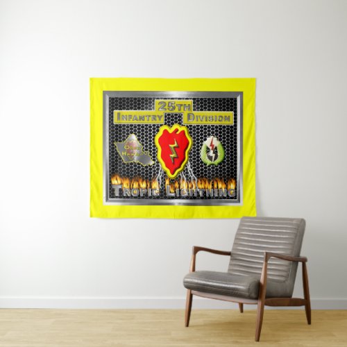 Tropic Lightning 25th Infantry Division Tapestry