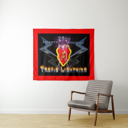 Tropic Lightning 25th Infantry Division Tapestry