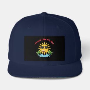Tropic Like It's Hot Funny Summer Tropical Visor