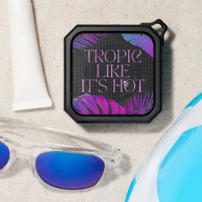 Tropic Like It's Hot Portable Bluetooth Speaker (Insitu(Beach))