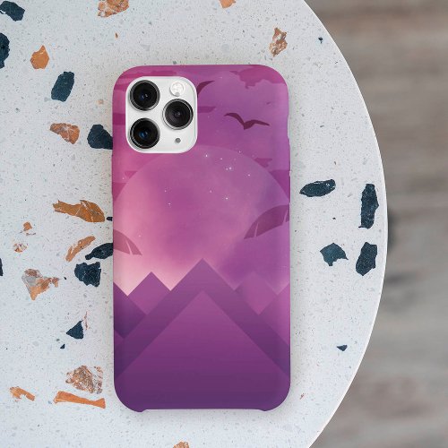 Tropic Purple Mountains Case_Mate iPhone 14 Case