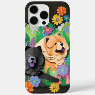 TROPIC TANGO red black chow iPhone 16 Pro Max Case