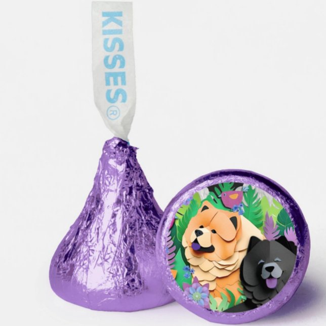 TROPIC TANGO red black chow  Hershey®'s Kisses® (Creator Uploaded)